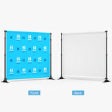 10x8 Ft Step and Repeat Backdrop