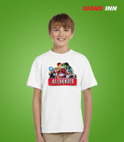 12 YOUTH T-SHIRTS Full Color Imprint
